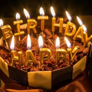Happy Birthday Candle Set