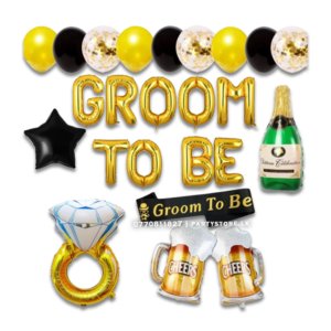 Groom To Be Decoration - Full Set