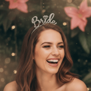 Bride To Be Head Band - Metal