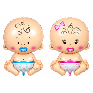 "Baby Boy" & "Baby Girl" Foil Balloon